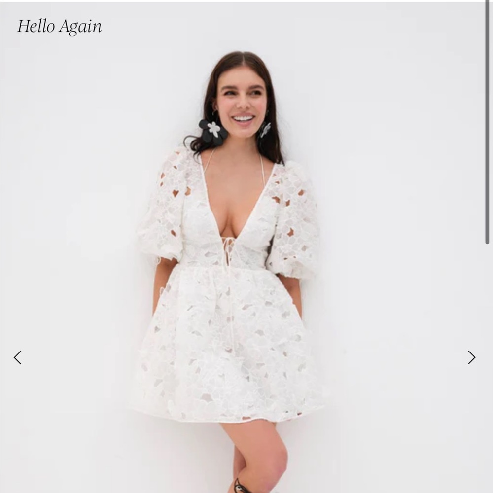 For love and lemons leighton mini dress size small